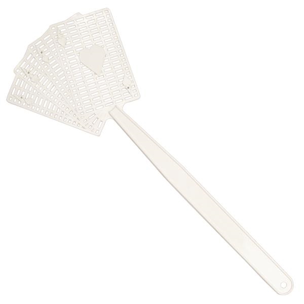 Fly swatter with four ace cards shape pad.... from ASI 71032 ZZ MERGED - Mi Line by Fey / Molenaar
