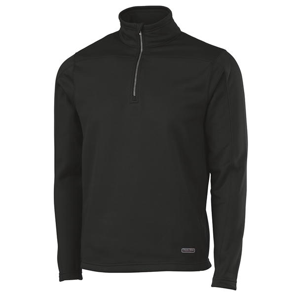 Adult pullover with quarter zip design and double needle top stitching.... from ASI 44620 Charles River Apparel