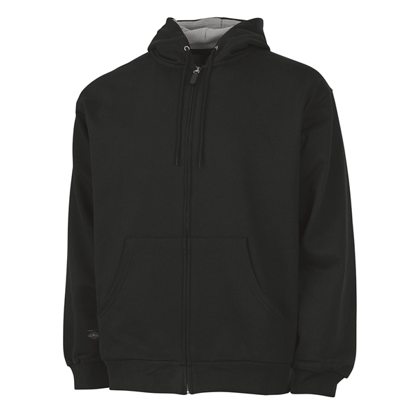 Thermal full zip sweatshirt with hood made of cotton and polyester.... from ASI 44620 Charles River Apparel