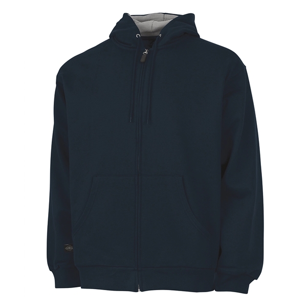 Thermal full zip sweatshirt with hood made of cotton and polyester.... from ASI 44620 Charles River Apparel