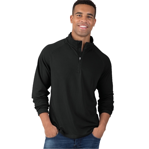 Lightweight pullover with moisture-managing properties made from polyester.... from ASI 44620 Charles River Apparel