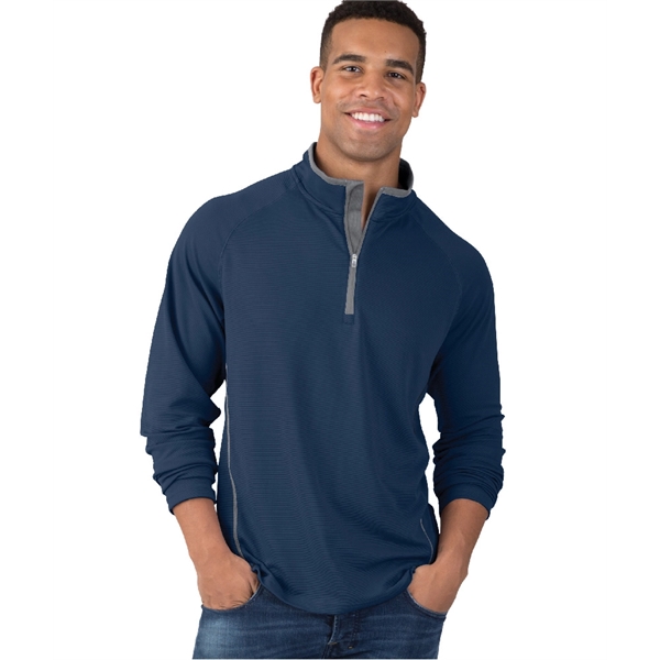 Lightweight pullover with moisture-managing properties made from polyester.... from ASI 44620 Charles River Apparel