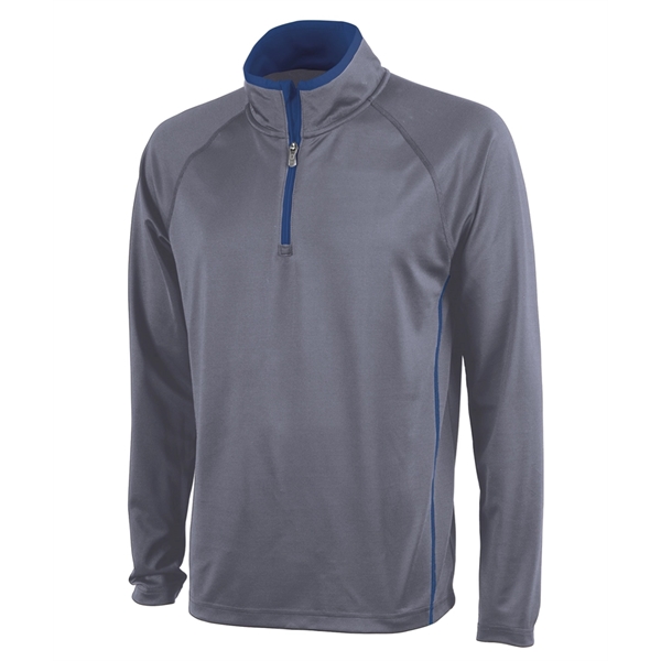 Lightweight pullover with moisture-managing properties made from polyester.... from ASI 44620 Charles River Apparel