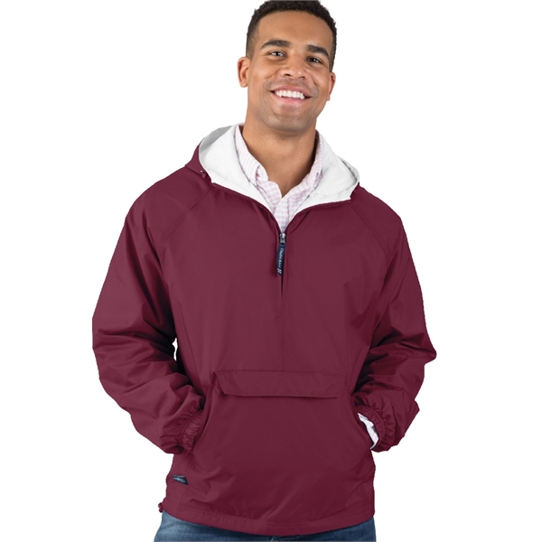Classic River Tec nylon wind and water-resistant pullover lined with 100%... from ASI 44620 Charles River Apparel