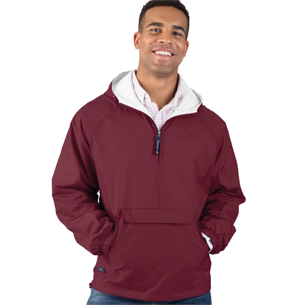 Classic River Tec nylon wind and water-resistant pullover lined with 100%... from ASI 44620 Charles River Apparel