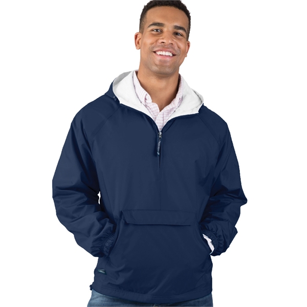 Classic River Tec nylon wind and water-resistant pullover lined with 100%... from ASI 44620 Charles River Apparel