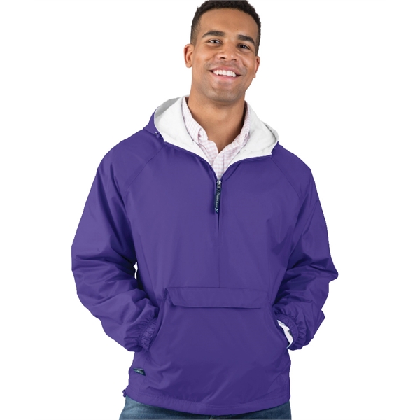 Classic River Tec nylon wind and water-resistant pullover lined with 100%... from ASI 44620 Charles River Apparel