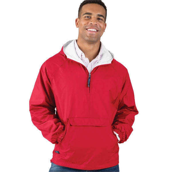 Classic River Tec nylon wind and water-resistant pullover lined with 100%... from ASI 44620 Charles River Apparel