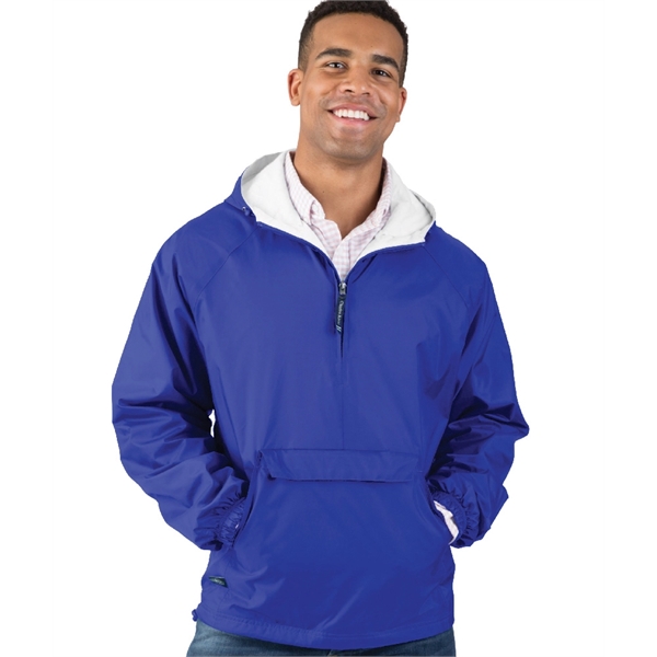 Classic River Tec nylon wind and water-resistant pullover lined with 100%... from ASI 44620 Charles River Apparel