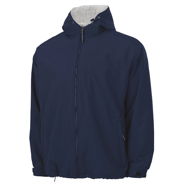 Optima Taslan nylon jacket with zippered pockets that's wind and water-resistant.... from ASI 44620 Charles River Apparel