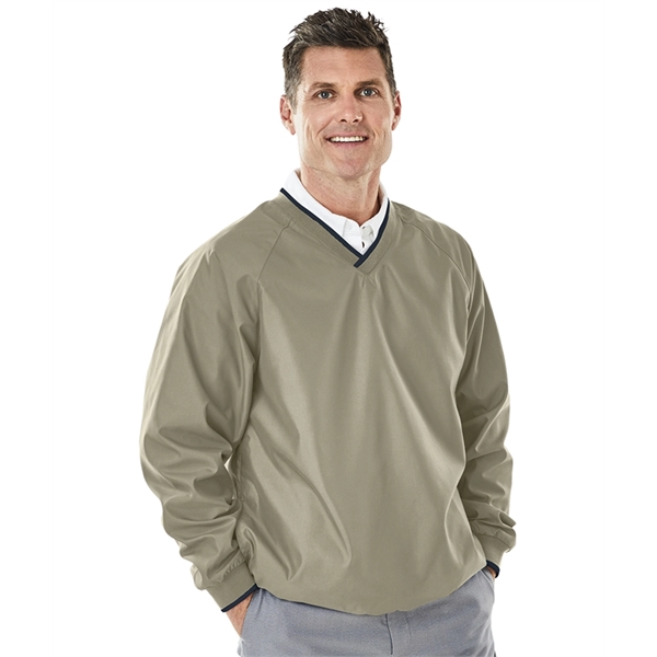Men's windshirt that's wind and water-resistant and features nylon lining.... from ASI 44620 Charles River Apparel