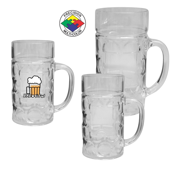 17oz Plastic Stein, spot color... from ASI 80093 Pyrographics / Pyrographics Line