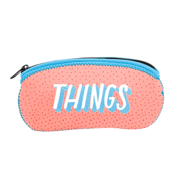 Neoprene storage bag w/zipper closure & colored stitching & bias. Includes... from ASI 74710 Numo / NUMO