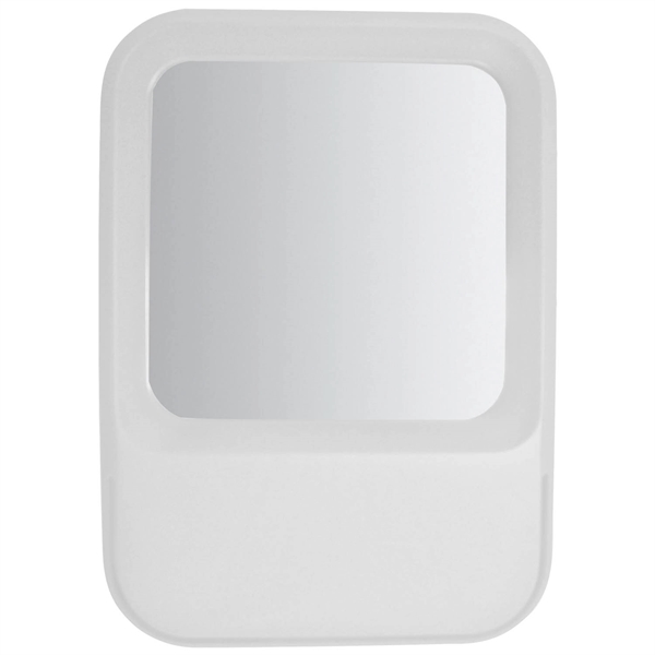 Magnetic locker mirror with sturdy plastic construction and magnet/stick adhesive backing.... from ASI 52840 Evans Manufacturing