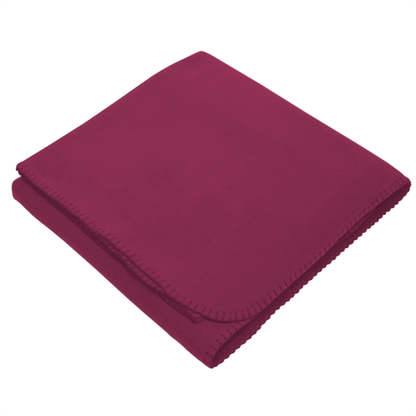 Blanket, 100% polyester, 50" x 60". Blank.... from ASI 40544 Binaco / Binaline