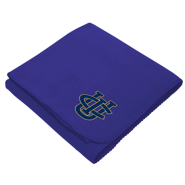 Blanket, 100% polyester, 50" x 60". Blank.... from ASI 40544 Binaco / Binaline