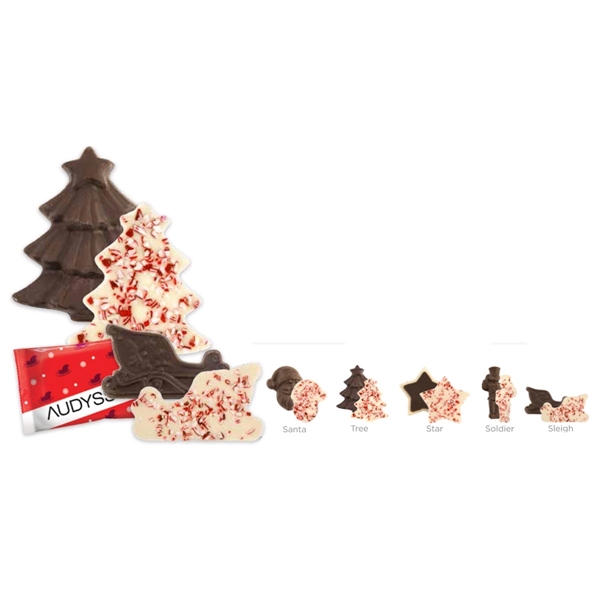 Peppermint bark individually wrapped shapes, 1.5 ounce.... from ASI 44900 NC Custom (CI/Lanco)