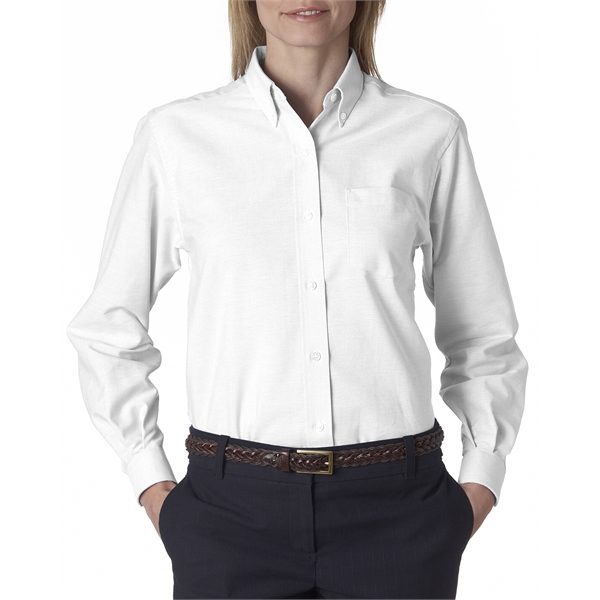 Ladies' Classic Long-Sleeve Oxford... from ASI 34063 alphabroder