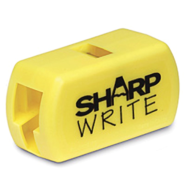 Carpenter's pencil sharpener. Item color: yellow. Order minimum: 500.... from ASI 79951 Promosafe / Promosafe