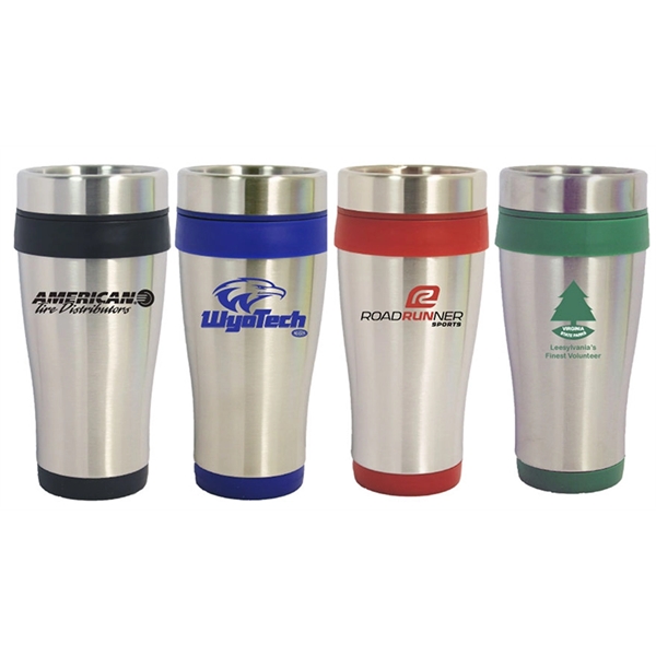16 Oz. Stainless steel tumbler with plastic interior.... from ASI 36988 Artek USA Inc / Artek™