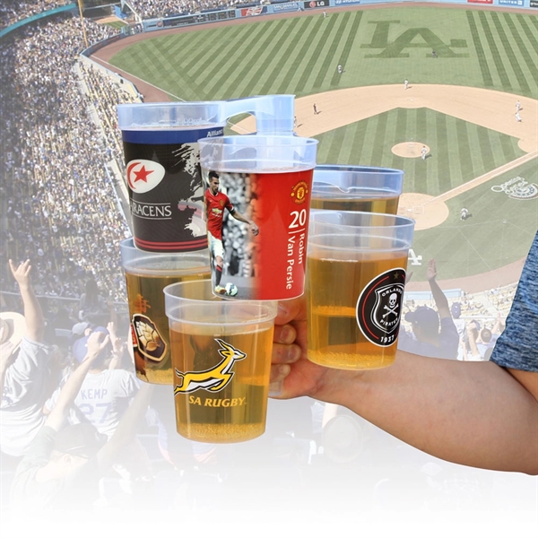 Fetch multiple drinks with one hand, with the easily stackable stack... from ASI 79384 Preferred Nation Inc