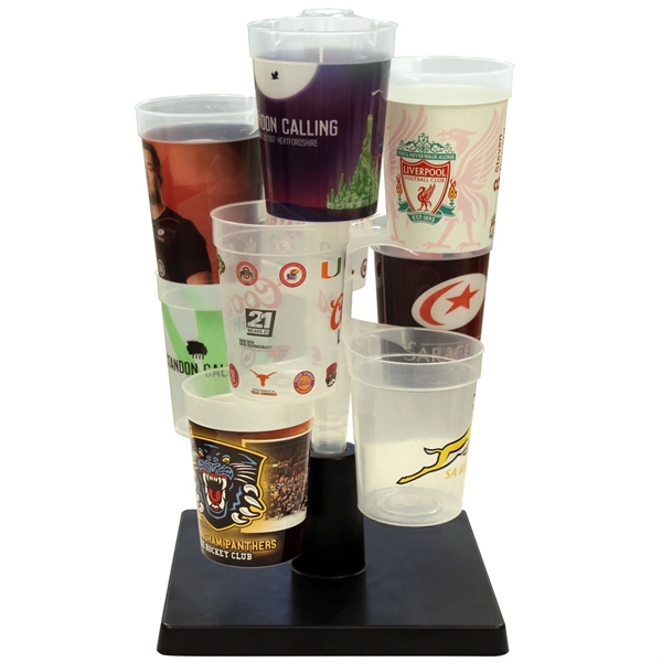 Fetch multiple drinks with one hand, with the easily stackable stack... from ASI 79384 Preferred Nation Inc