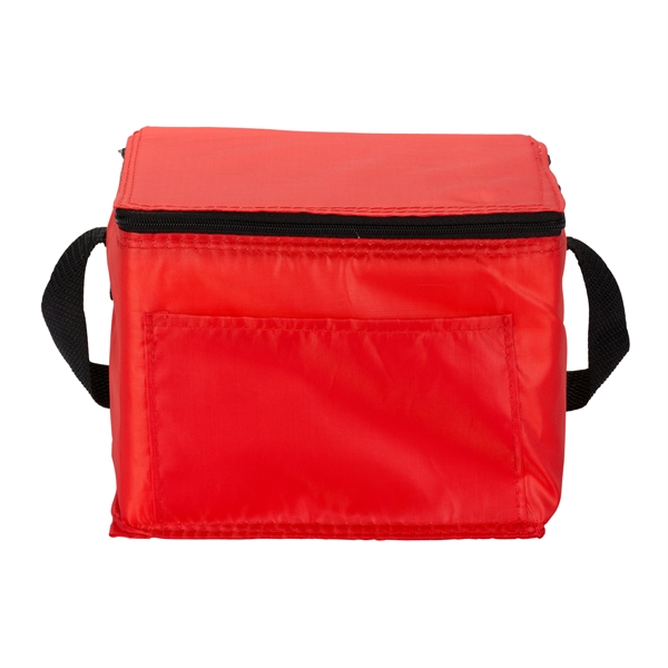 6-pack insulated cooler tote bag with 16" carry handles.... from ASI 52840 Evans Manufacturing