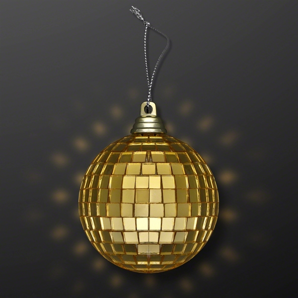 2.4" Diameter Disco Ball Ornaments Blank Stock, Sold in Packs 4... from ASI 34194 ALightPromos / Alight Promotional Products