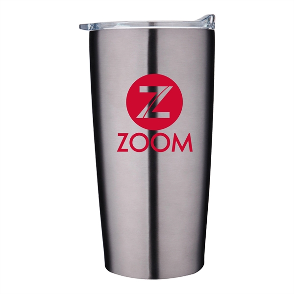 20 oz. Vail vacuum-insulated stainless-steel tumbler with push-on lid; keeps drinks... from ASI 90859 Tempo Industries Inc / Tempoline