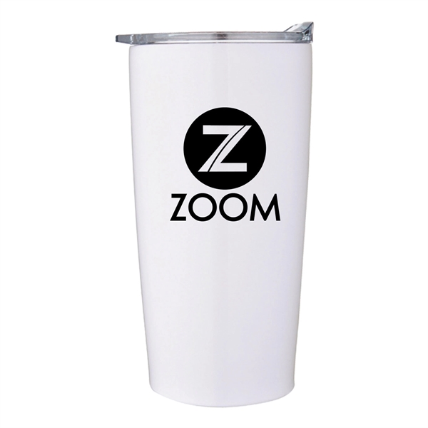 20 oz. Vail vacuum-insulated stainless-steel tumbler with push-on lid; keeps drinks... from ASI 90859 Tempo Industries Inc / Tempoline