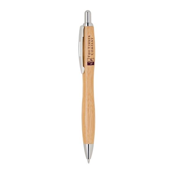 ECO Bamboo Click Action Ballpoint Pen... from ASI 31517 Admart Products / Admart Line