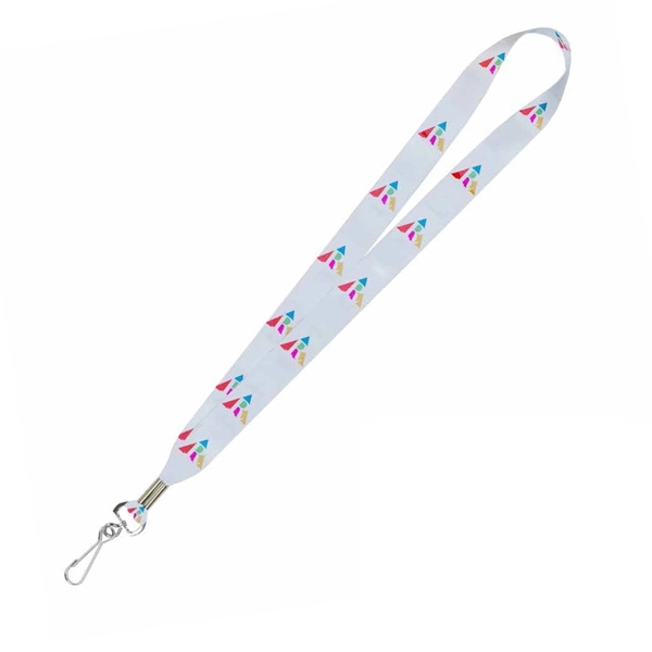 18" x 1" polyester multi-color lanyard with choice of connection hardware.... from ASI 62660 Innovation Line