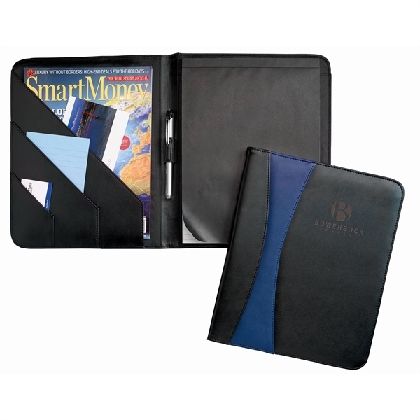 Prism Padholder with Ultrahide Simulated Leather, interior organizer, and writing pad.... from ASI 86565 Seville Gear