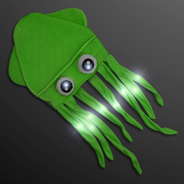 Flashing Blinky Silly Squid Hats; Blank Pricing.... from ASI 34194 ALightPromos / Alight Promotional Products