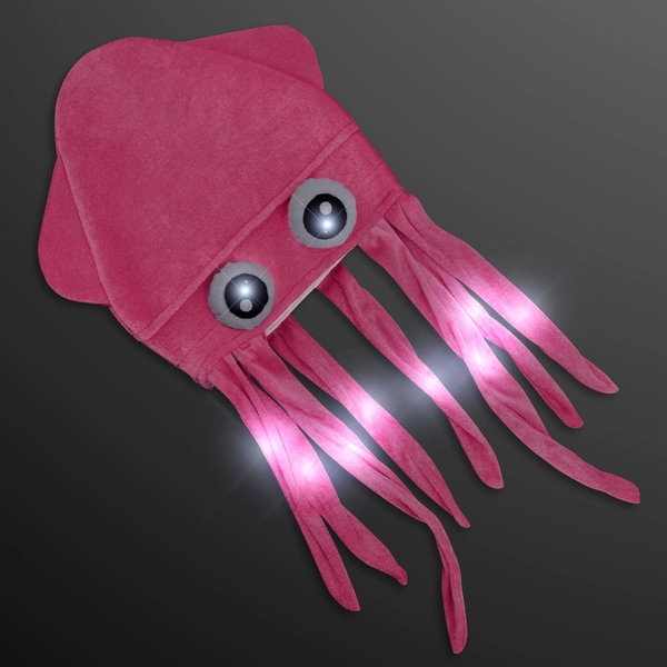Flashing Blinky Silly Squid Hats; Blank Pricing.... from ASI 34194 ALightPromos / Alight Promotional Products