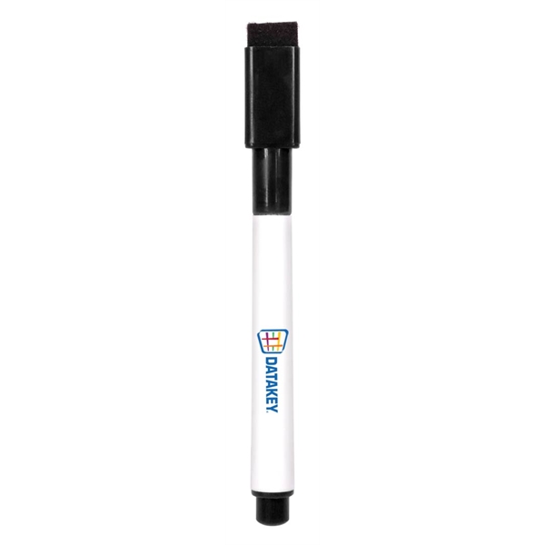 St. Kitts mini non-toxic white board marker with an eraser and... from ASI 43442 ZZ DROPPED - High Caliber Line USA