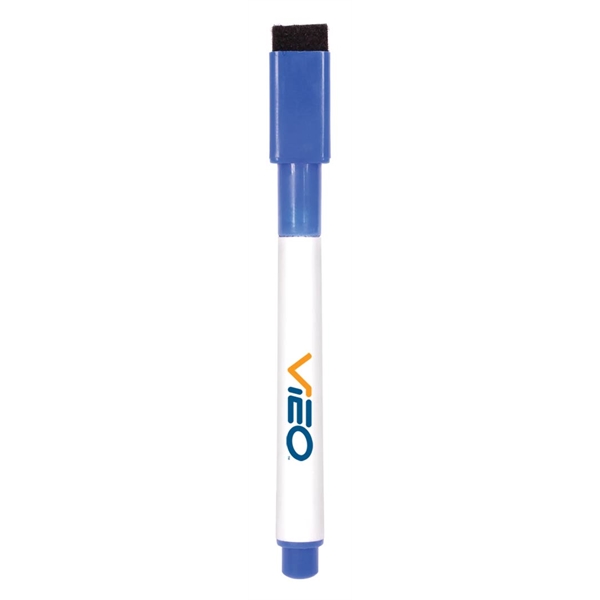 St. Kitts mini non-toxic white board marker with an eraser and... from ASI 43442 ZZ DROPPED - High Caliber Line USA