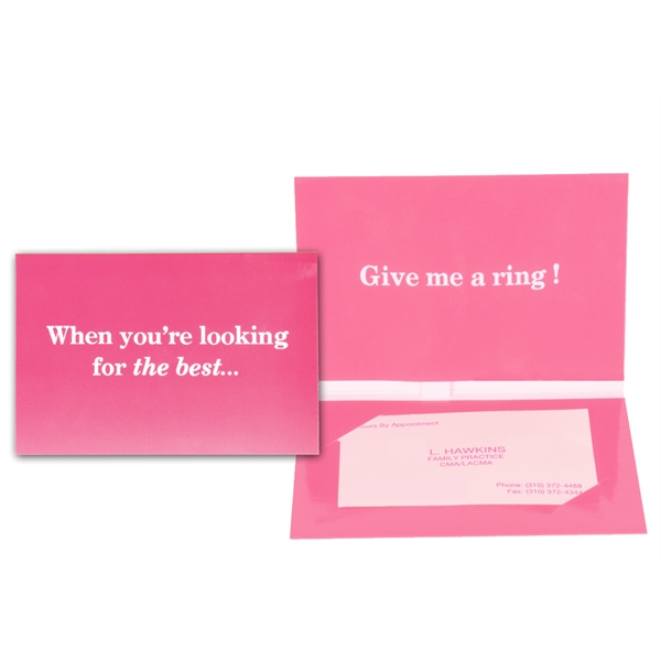 This business greeting card with telephone ringing sound is sure to... from ASI 45450 CleggPromo