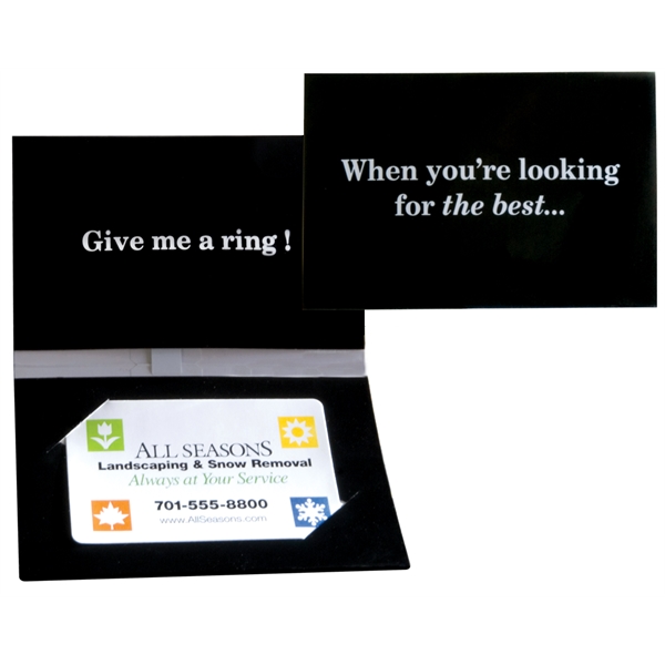 This business greeting card with telephone ringing sound is sure to... from ASI 45450 CleggPromo