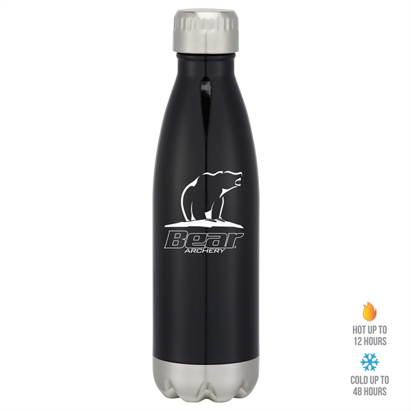 Drinkware gift set with a 17 oz. stainless steel bottle and... from ASI 90807 Tekweld