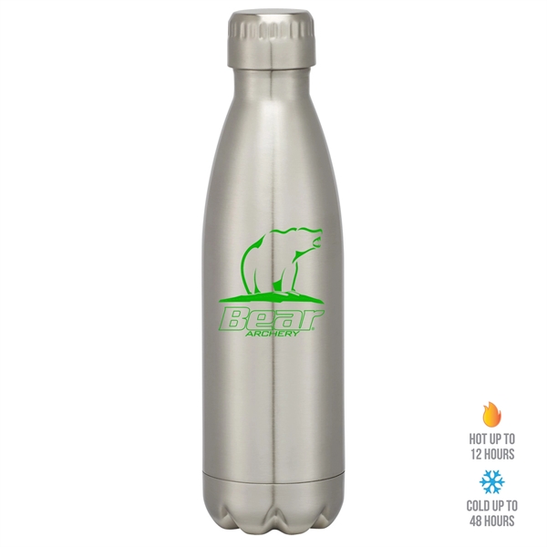 Drinkware gift set with a 17 oz. stainless steel bottle and... from ASI 90807 Tekweld