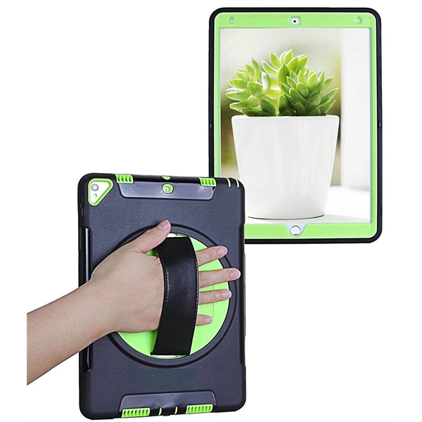 iPad Pro 10.5" Rotating Case with Hand Strap (Green) comes in... from ASI 79909 Promotek / Promotek™