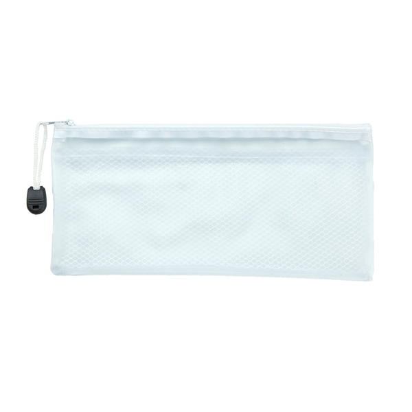 Color PVC pencil pouch that measures 5 3/4" x 9 3/4"... from ASI 52840 Evans Manufacturing