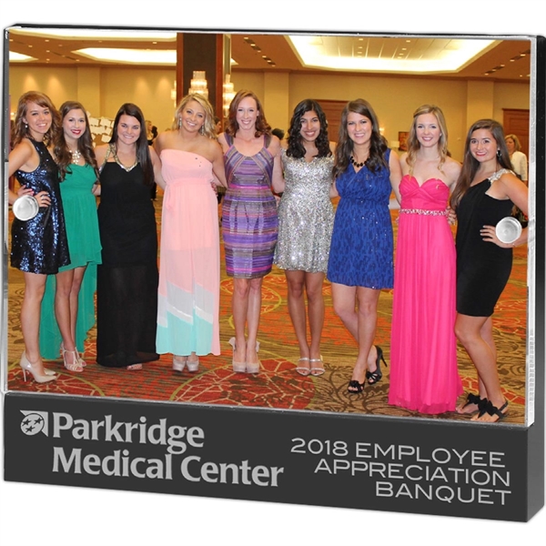 Magnetic certificate insert holder with insert size of 5" x 7".... from ASI 62660 Innovation Line