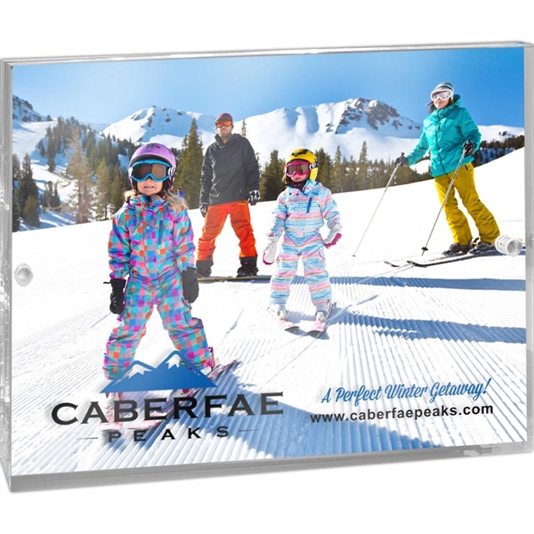 Clear acrylic magnetic certificate / insert holder.... from ASI 62660 Innovation Line