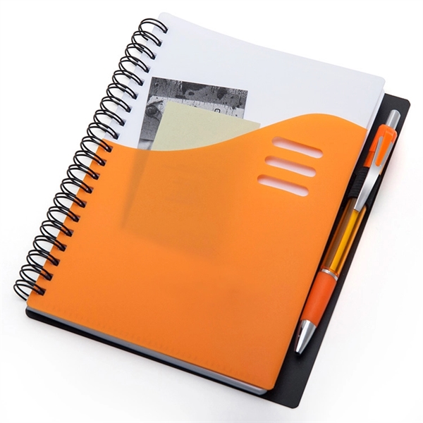 70 Lined pages spiral bound notebook.... from ASI 31978 Admanline