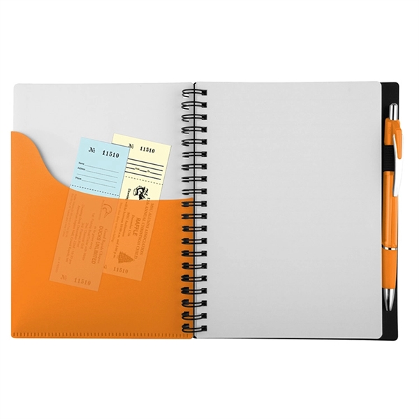 70 Lined pages spiral bound notebook.... from ASI 31978 Admanline