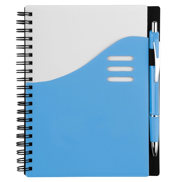 70 Lined pages spiral bound notebook.... from ASI 31978 Admanline