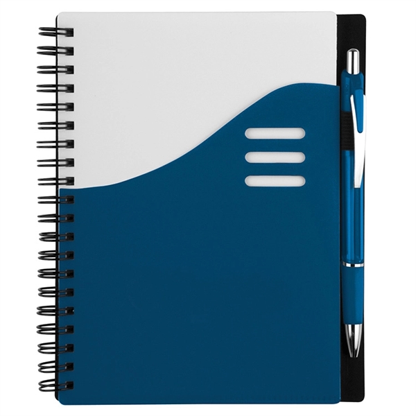 70 Lined pages spiral bound notebook.... from ASI 31978 Admanline