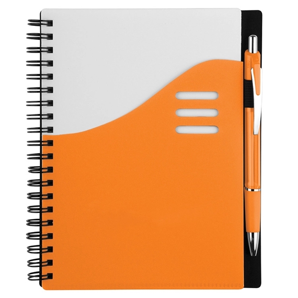 70 Lined pages spiral bound notebook.... from ASI 31978 Admanline